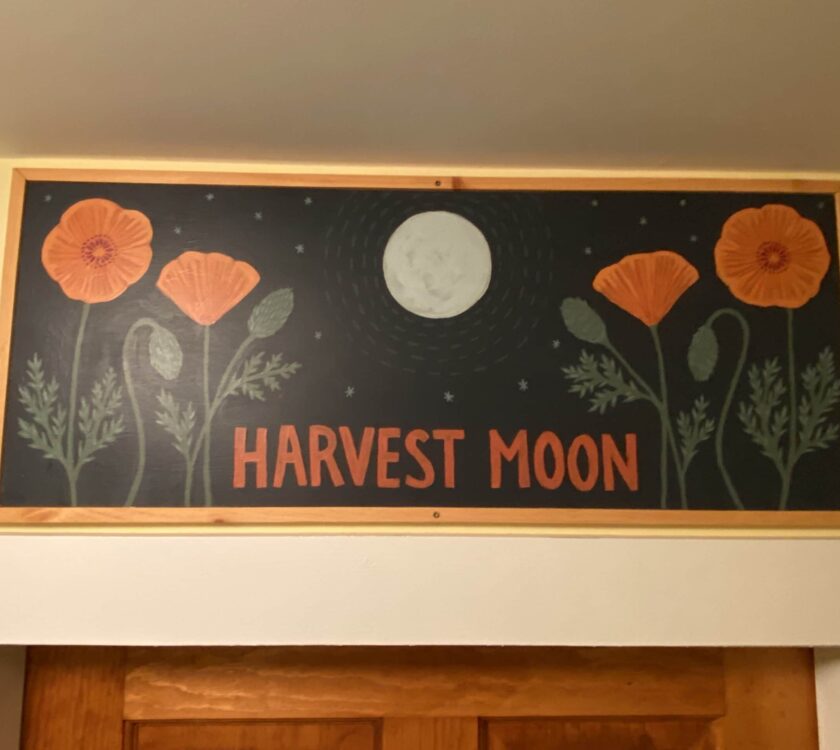 Harvest Moon • Yellow Farmhouse Inn Farm Stay B&B • Mad River Valley ...